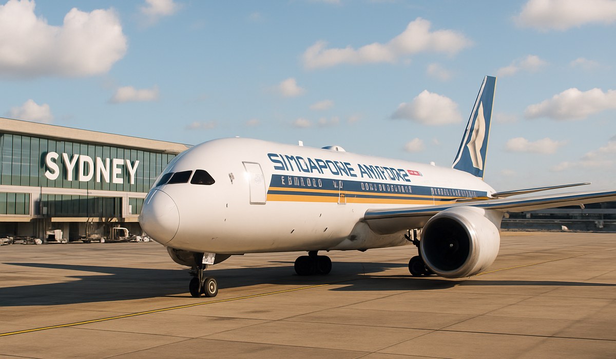 Travel Sydney Begins: Singapore Airlines Claims New Airport First