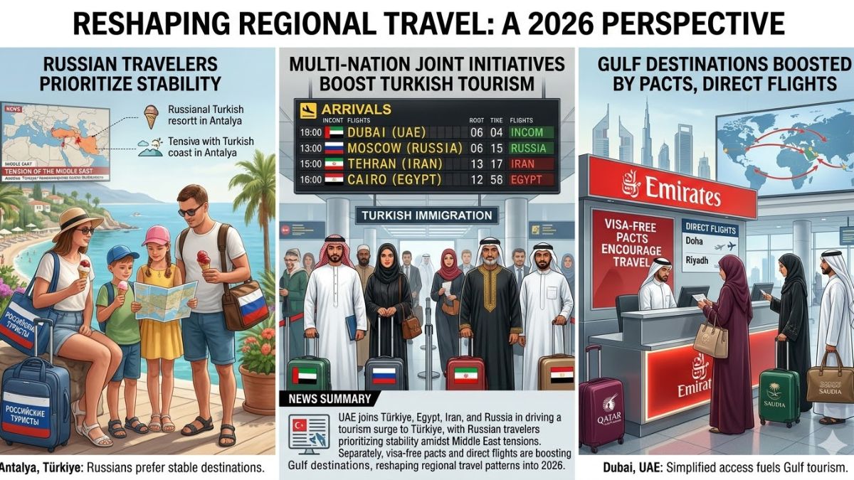 UAE Fuels Türkiye Tourism Boom with Russia Amid Gulf Shifts