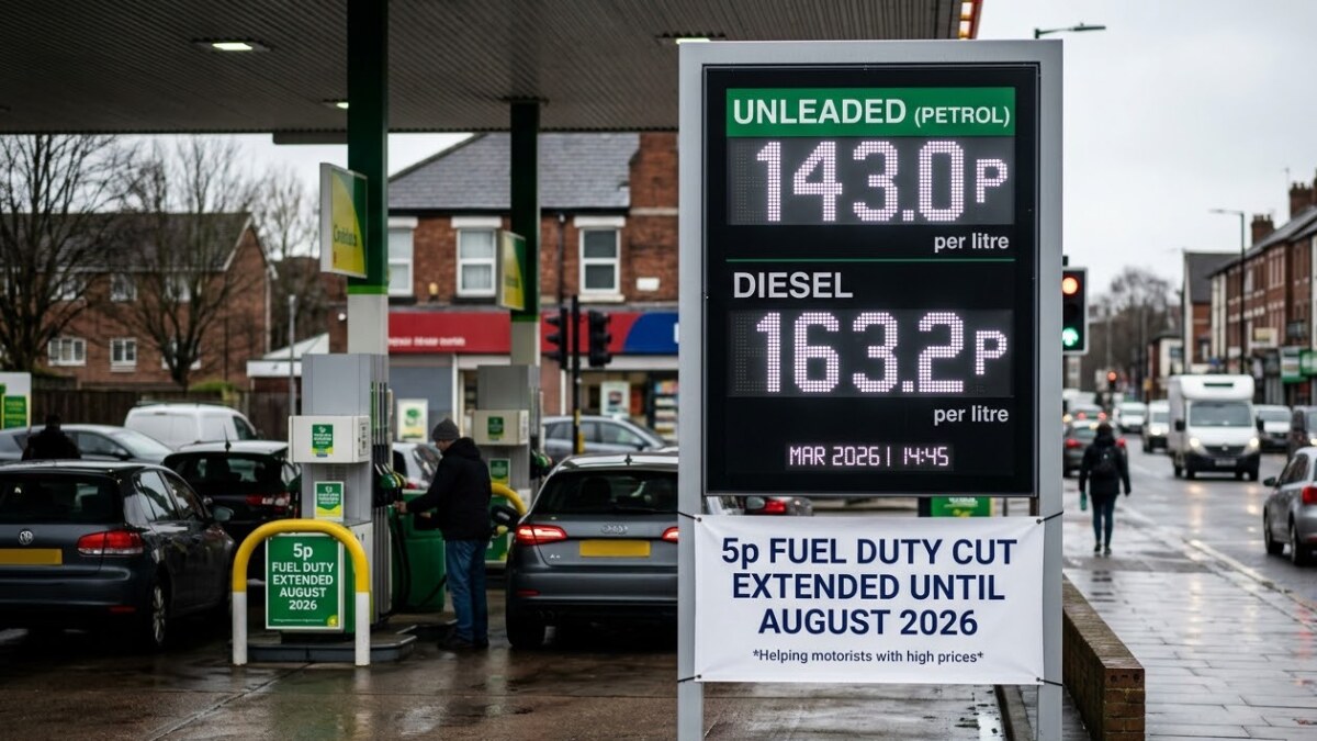 UK Extends Fuel Duty Cut as Prices Surge from Iran Conflict