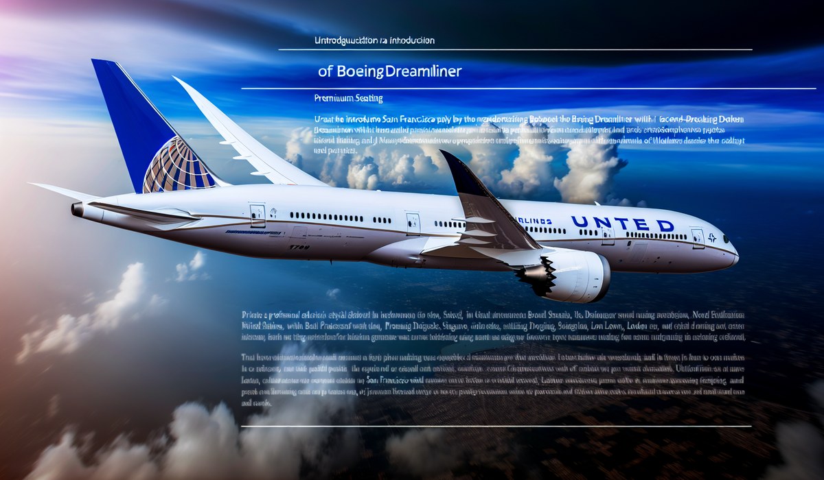 United Airlines Unleashes Ultra-Luxury Boeing Dreamliner: Record Premium Seats from SFO