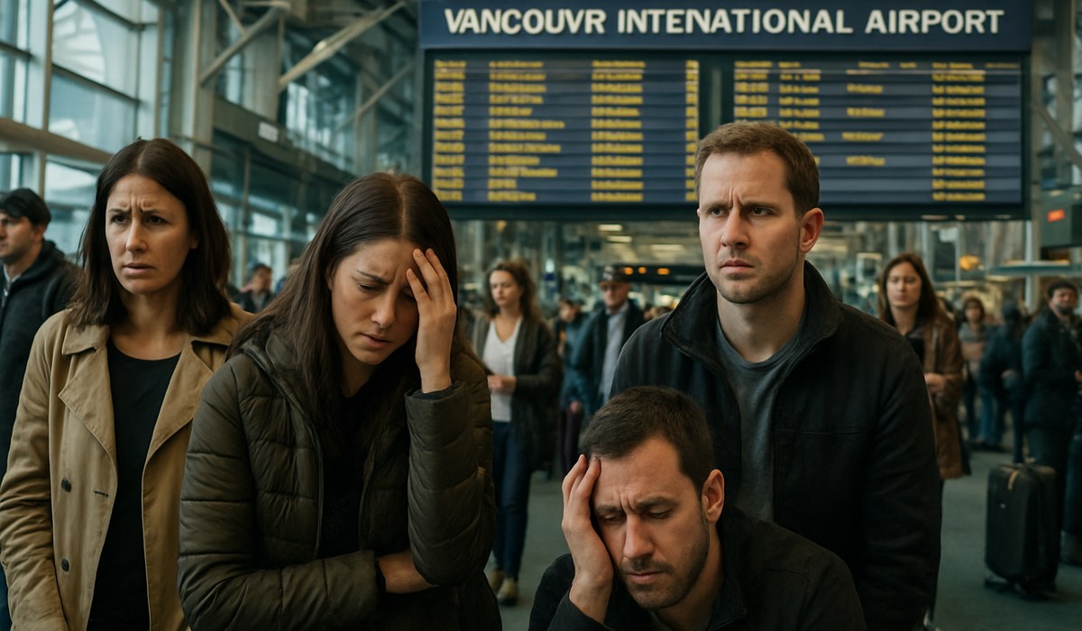 Airlines Canada Travel: Vancouver Airport Faces 10 Cancellations Across Multiple Carriers