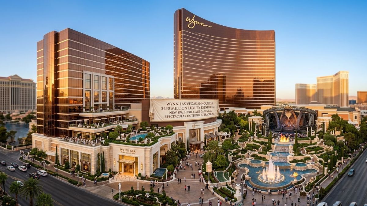 Wynn Las Vegas $450M Expansion: Spa, Gaming, Outdoor Paradise