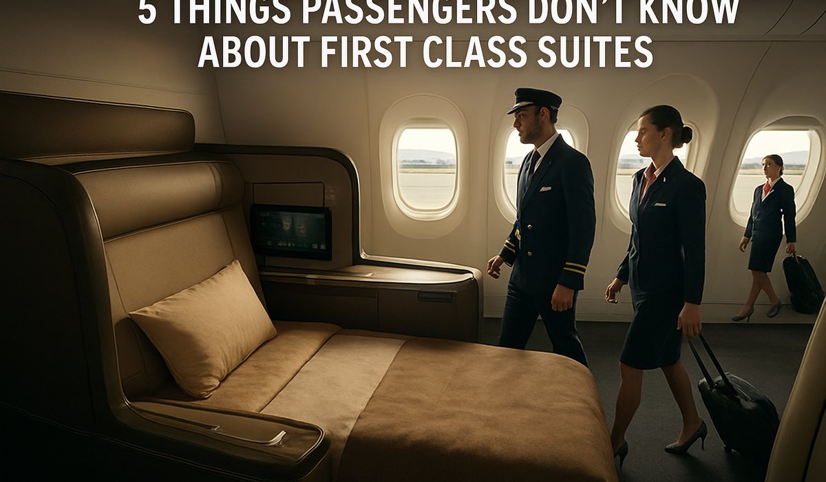 The Hidden Luxury: Five Insider Secrets About First-Class Cabin Suites Airlines Won't Tell You