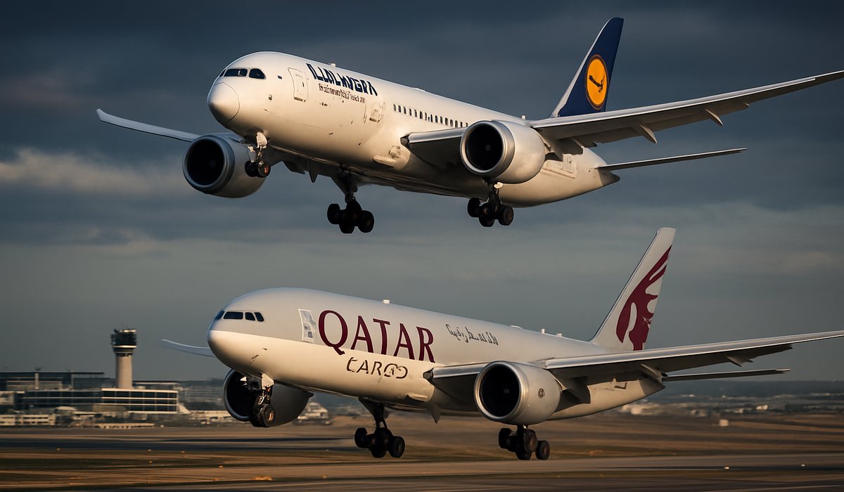 Lufthansa 787 Executes Emergency Go-Around Over Bogotá After Near-Miss With Qatar Cargo Aircraft