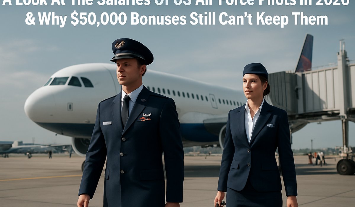 US Air Force Struggles to Retain Pilots as Commercial Aviation Lures with Superior Pay Packages