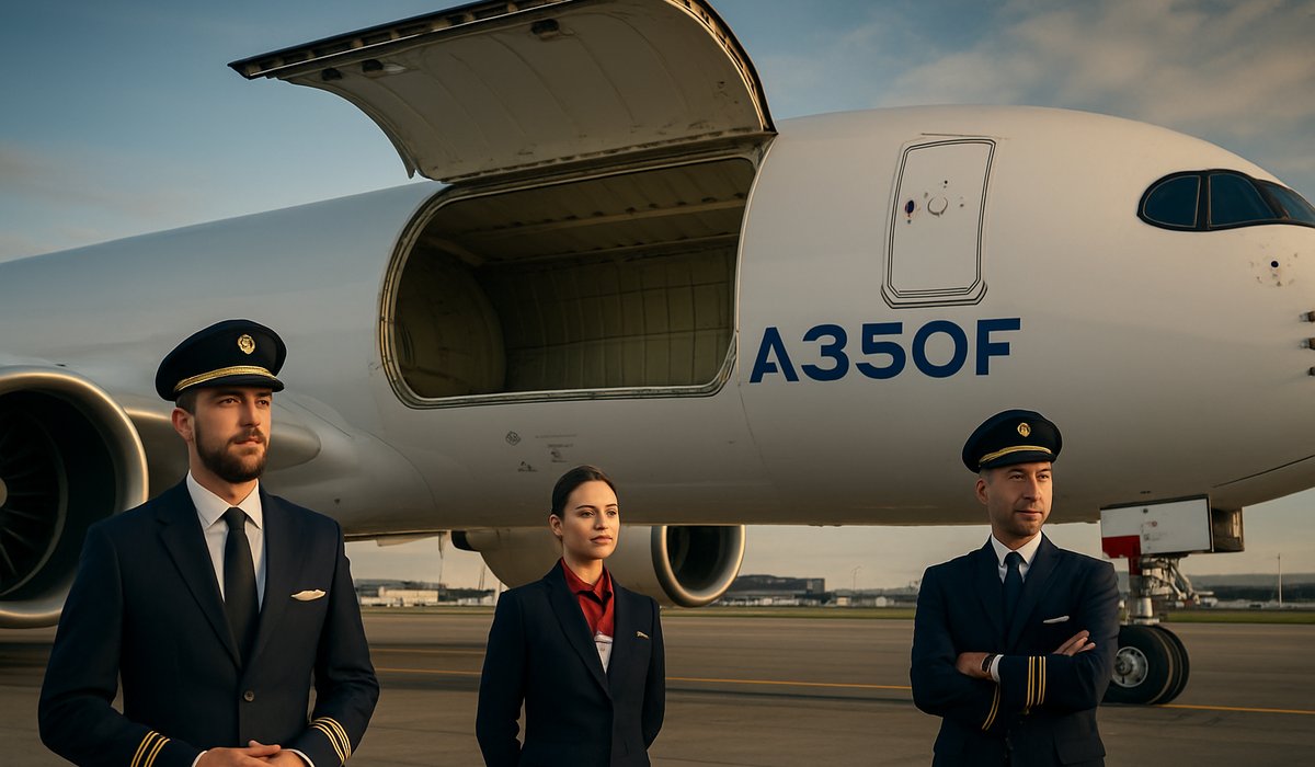 Airbus Achieves Historic Aviation Milestone With Record-Breaking Cargo Door for A350F Freighter