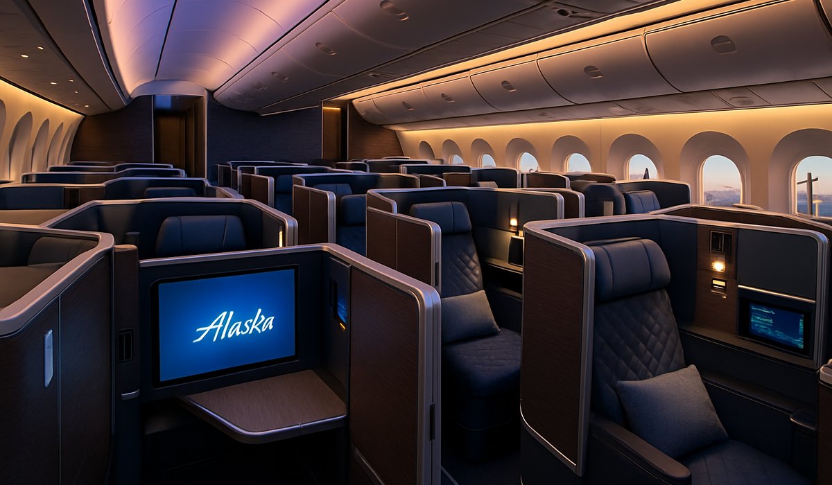 Alaska Airlines Launches First-Ever Business Class Suites on New Boeing 787 Dreamliners