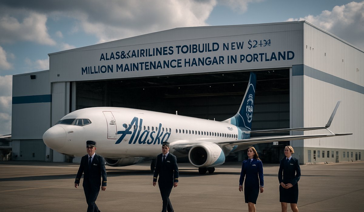 Alaska Airlines Commits $135 Million to Portland Hangar as Regional Hub Expansion Accelerates