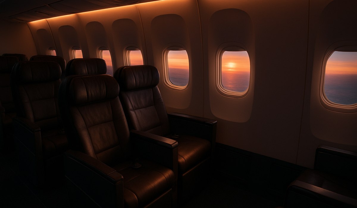 American Airlines CEOs Fly Together Paris to Dallas in Business Class