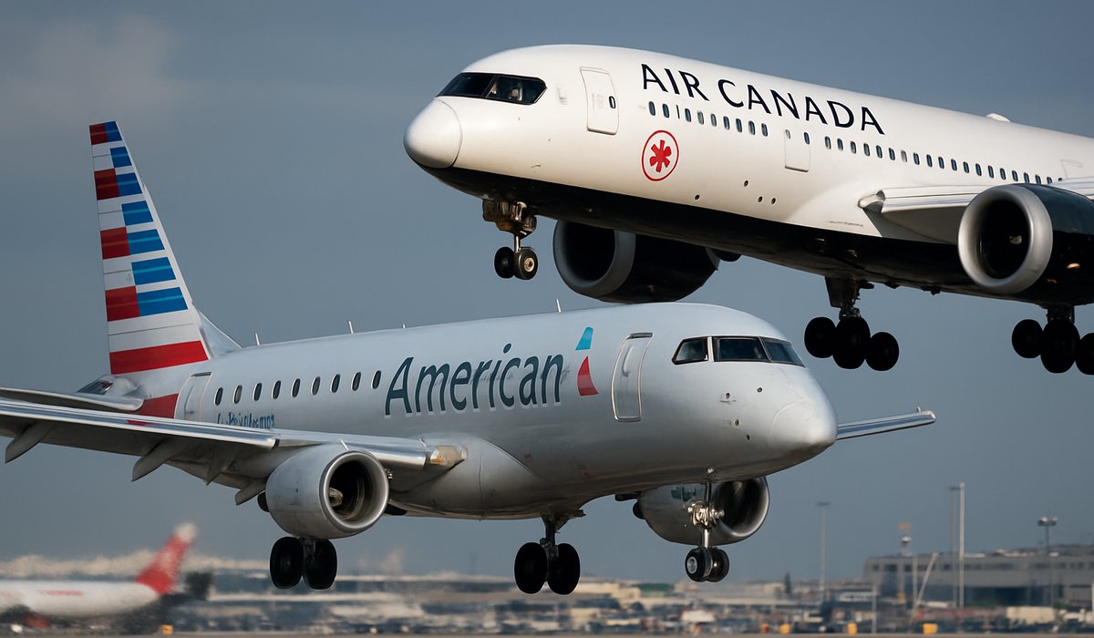 Federal Investigators Probe Alarming Near-Miss Between American Airlines and Air Canada Jets at JFK