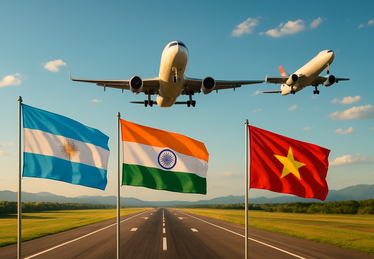 Argentina, India, Vietnam Reshape Global Aviation: New Bilateral Deals Slash Flight Costs Through 2026