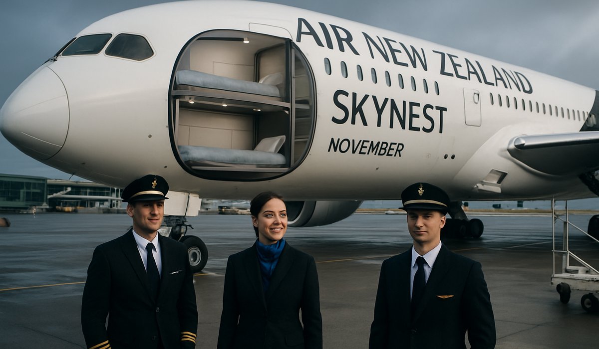 Air New Zealand to Revolutionize Long-Haul Economy With World's First Lie-Flat 'Skynest' Bunks