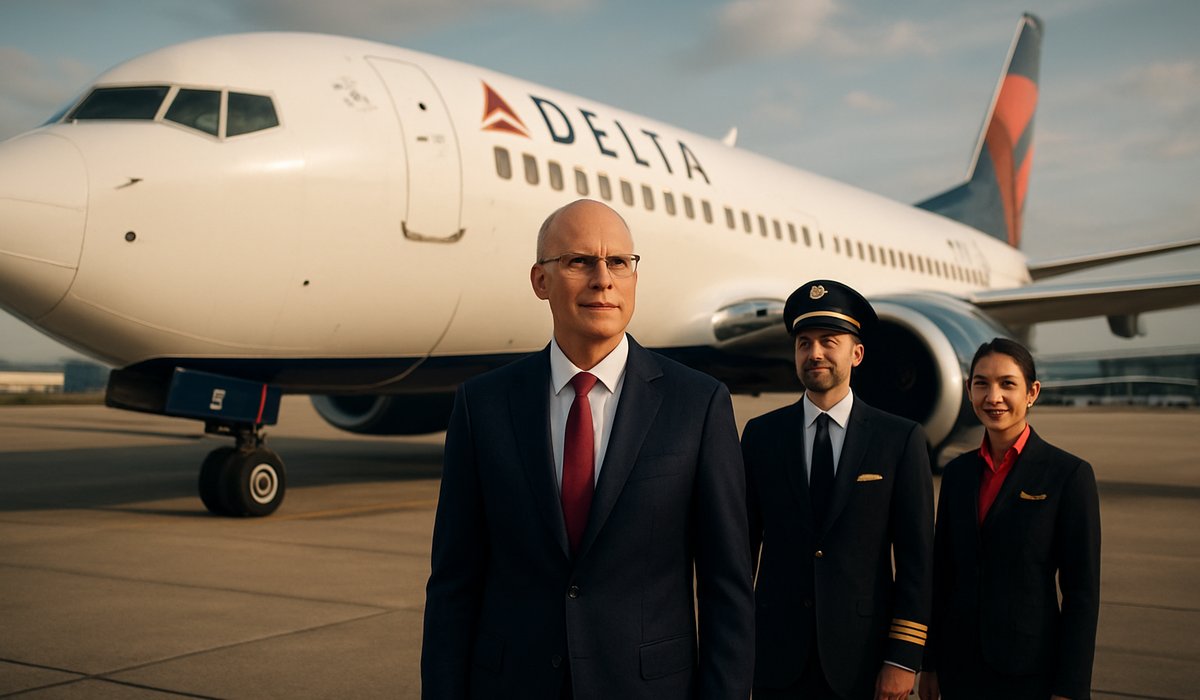 Delta CEO Rarely Flies Business Class Despite Building Premium Brand Empire—Here's the Strategic Reason