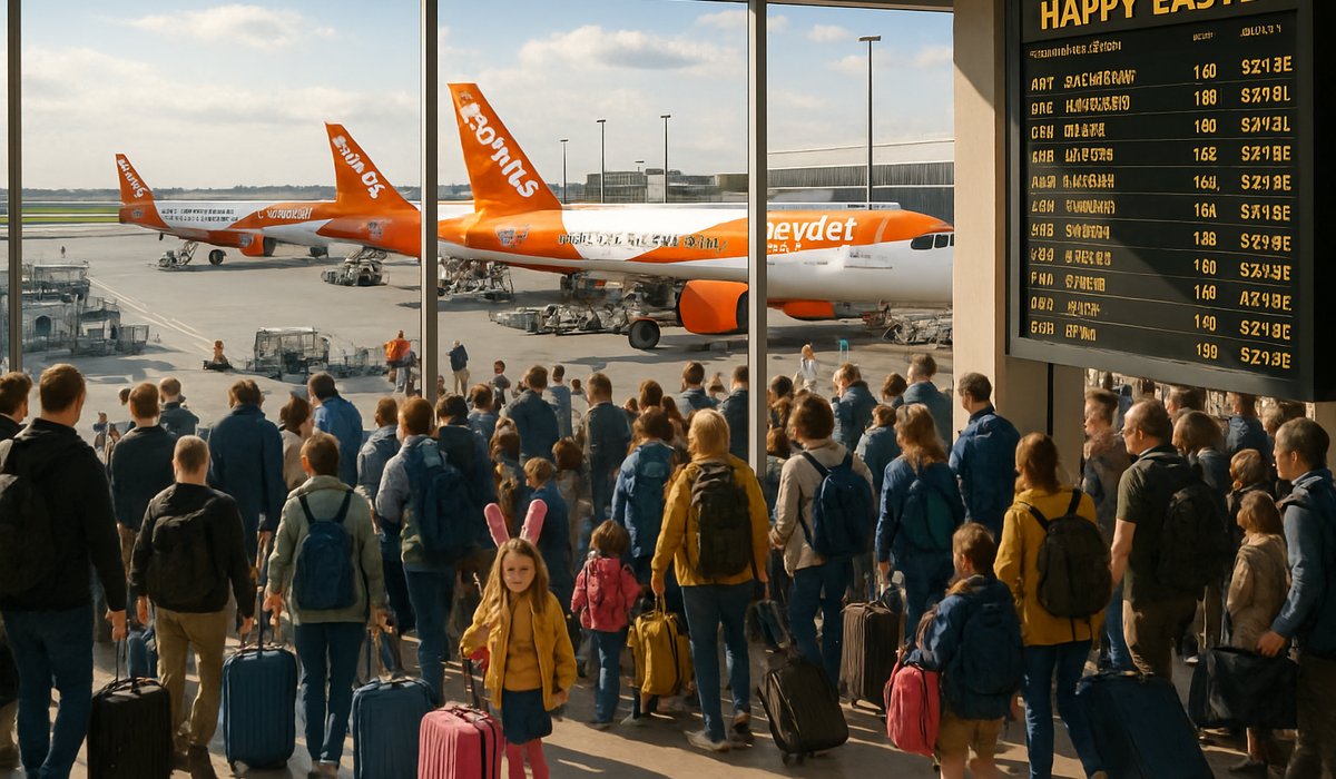 easyJet Prepares for Its Busiest Easter on Record: 5.2 Million Seats Hitting the Skies