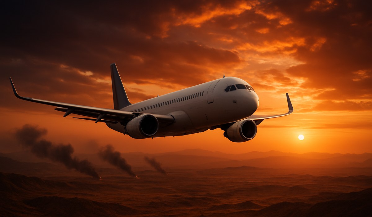 Emirates aircraft with war risk insurance concept, 2026