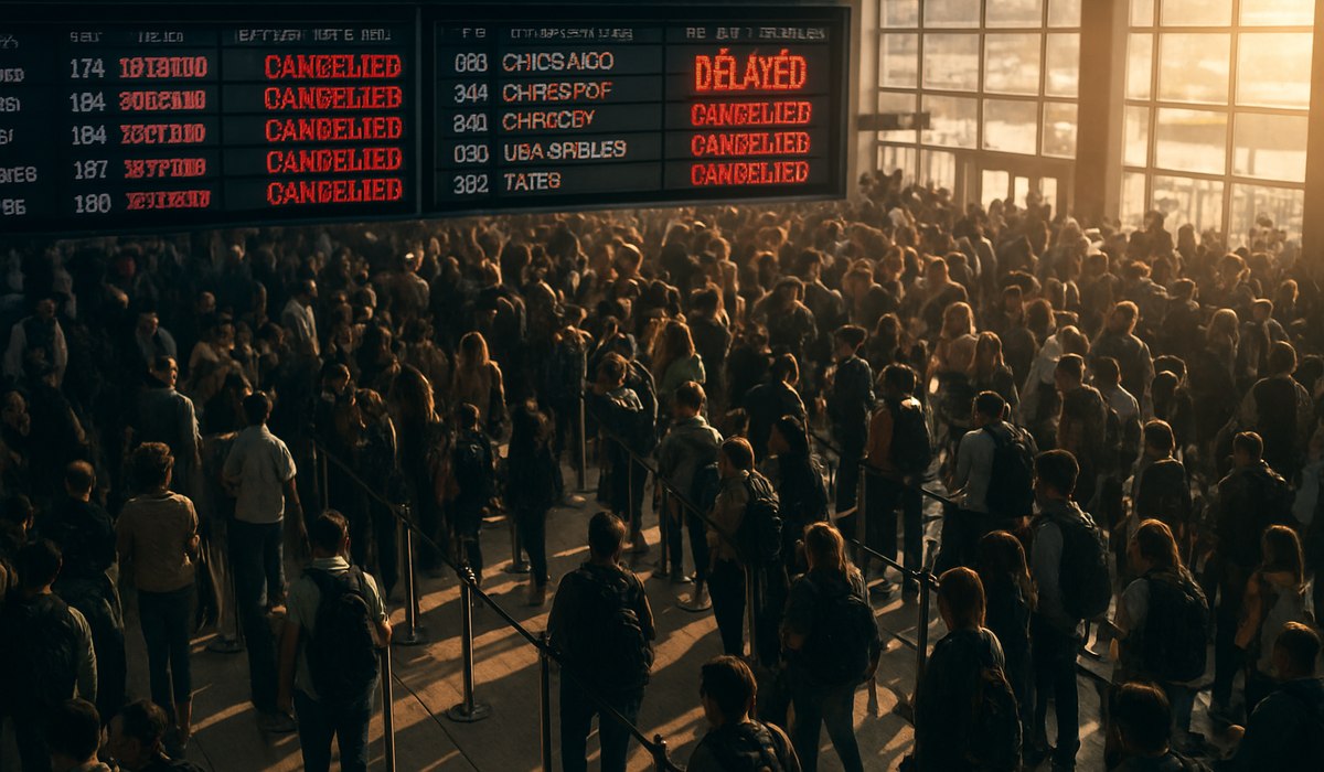 Harry Reid Airport Spring Break Delays Trigger Airline Stock Volatility