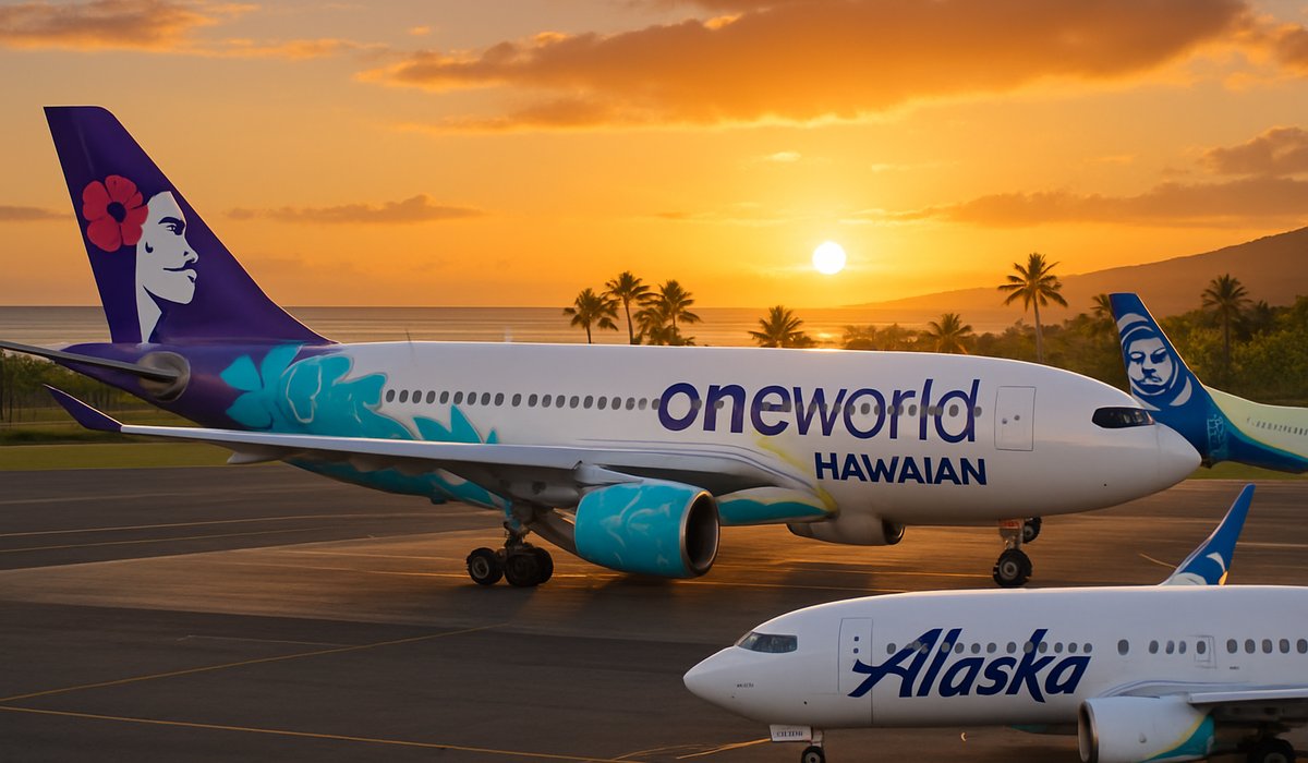 Hawaiian Airlines Merges with Alaska and Joins Oneworld Alliance in Mega-Aviation Move