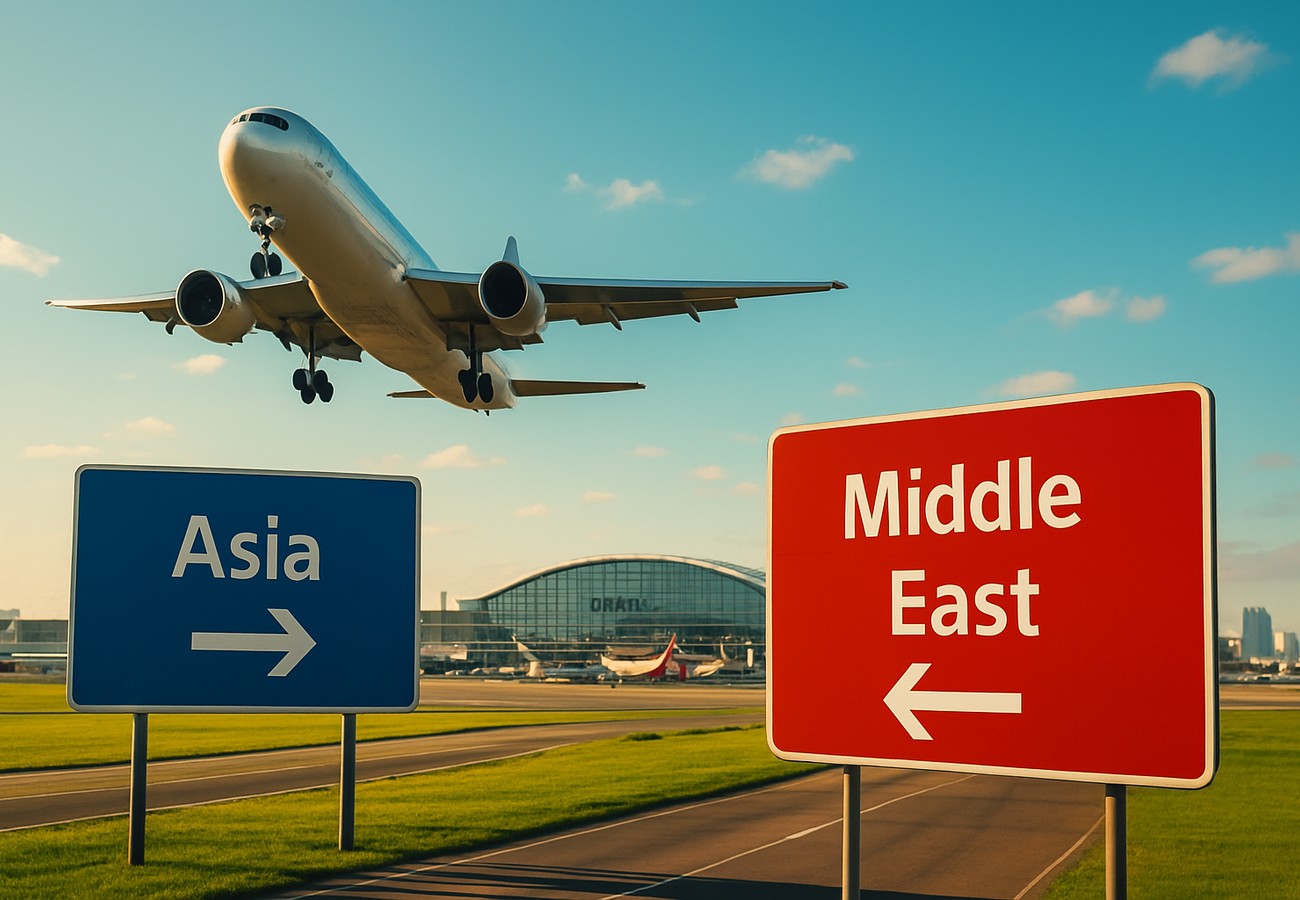 Heathrow Asia Traffic Surges 31% While Middle East Routes Plummet 51%: Geopolitical Shift Reshapes Global Aviation in 2026