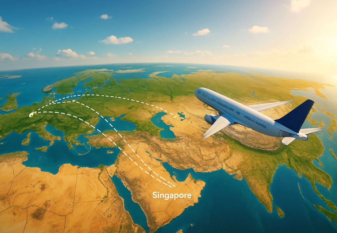 Hong Kong to Europe Flight Routes Shift: New Corridors via Finland, Singapore, Thailand Replace Middle East Hubs in 2026