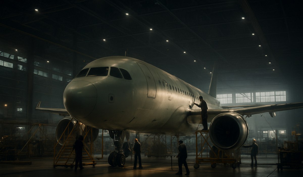 KLM Airbus A350-900 in final assembly at Toulouse facility, 2026