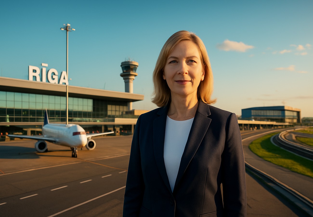 Laila Odiņa, Chairperson of Riga International Airport Board, leading aviation expansion in Latvia