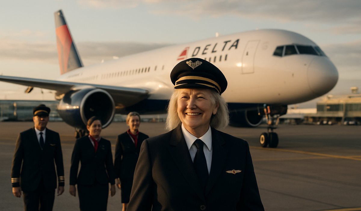Delta Air Lines' Pioneering Female Pilot Retires After 40+ Years in Historic Career Milestone