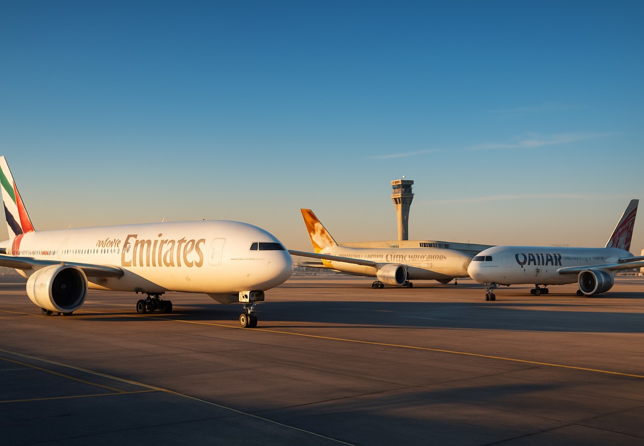 Middle East Airspace Crisis: Dubai, Abu Dhabi, Doha Resume Limited Operations as Emirates, Etihad, Qatar Airways Adjust Schedules Amid Regional Tensions