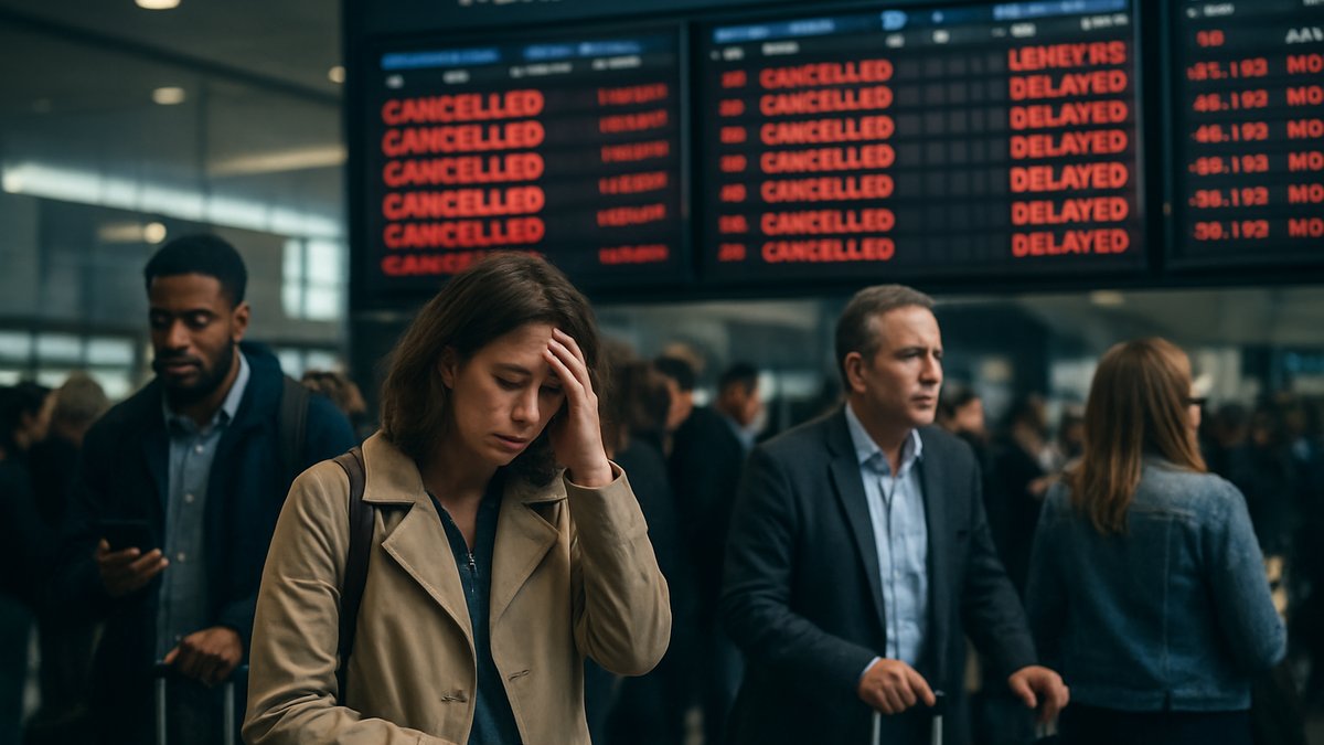 Newark Airport Travel Chaos: 260+ Flight Delays and Cancellations Hit United, Delta, Spirit, Air France as U.S. and International Routes Disrupted