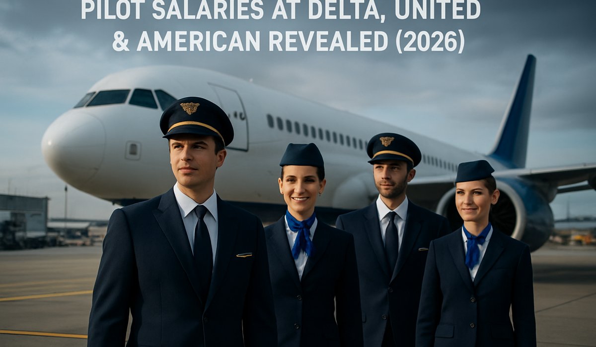 US Airline Pilot Salaries Surge to Record Levels in 2026 as Industry Grapples with Critical Crew Shortages
