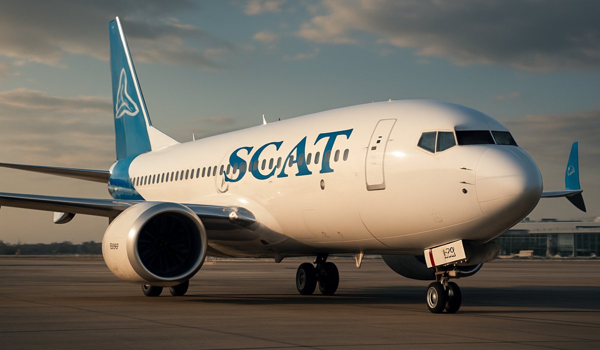 Kazakhstan's SCAT Airlines Executes Massive Fleet Expansion with Dual Boeing 737 MAX 8 Deliveries