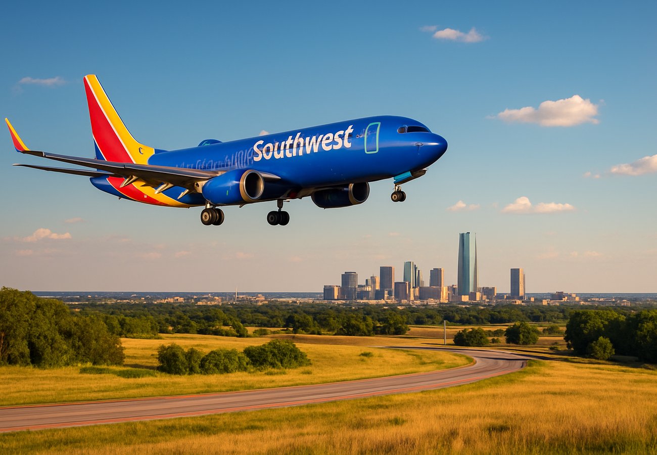 Southwest Airlines WN471 Diverts from Denver to Oklahoma City Instead of Dallas Love Field