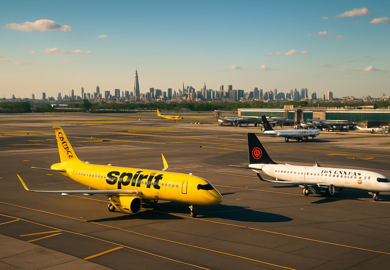 Spirit Airlines and Air Canada Cancel 4 Flights at LaGuardia; 10 Delays Ripple Across 30+ US and Canadian Cities