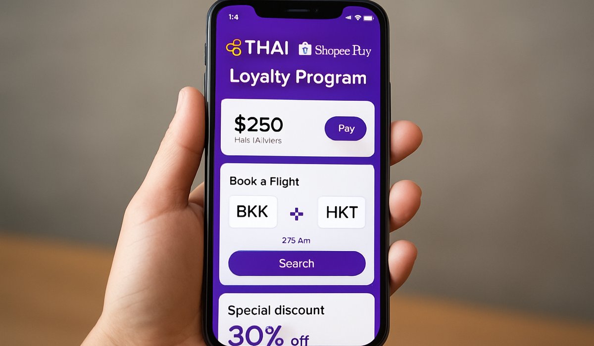 Thai Airways Teams Up With ShopeePay to Roll Out Flight Discounts and 'Fly Now, Pay Later' Financing