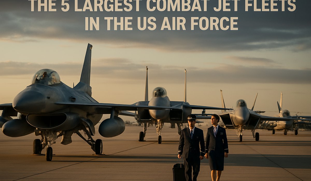 US Air Force Combat Arsenal: Five Dominant Fighter Jets Shape Modern American Airpower