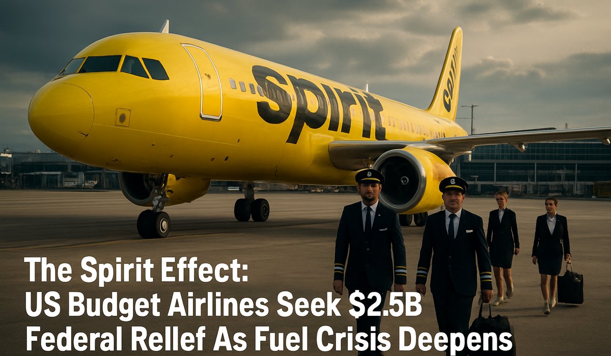 US Budget Airlines Demand $2.5 Billion Federal Bailout as Jet Fuel Crisis Escalates