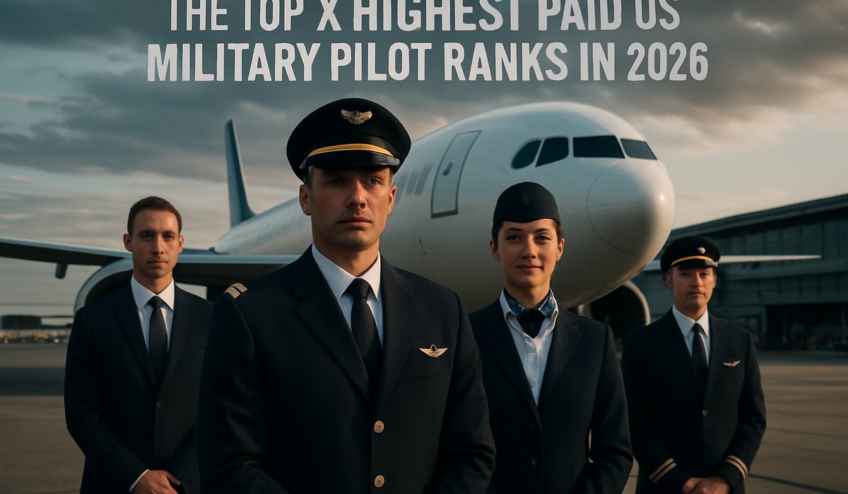 US Military Pilot Compensation Reaches New Heights in 2026: Full Officer Pay Scale Analysis