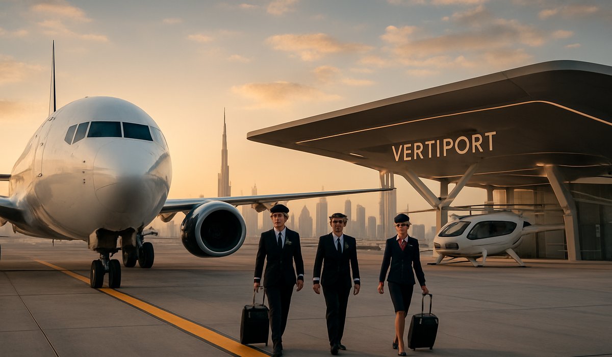 Dubai's Historic Vertiport Opens: Electric Air Taxi Revolution Takes Flight as US Prepares to Follow