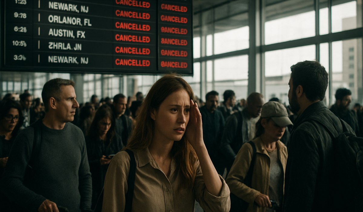 Travel Chaos Unfolds as Over 70 Flights Grounded Across Major Cities Including Austin, Newark, and Dubai Amid Severe Weather and Technical Disruptions