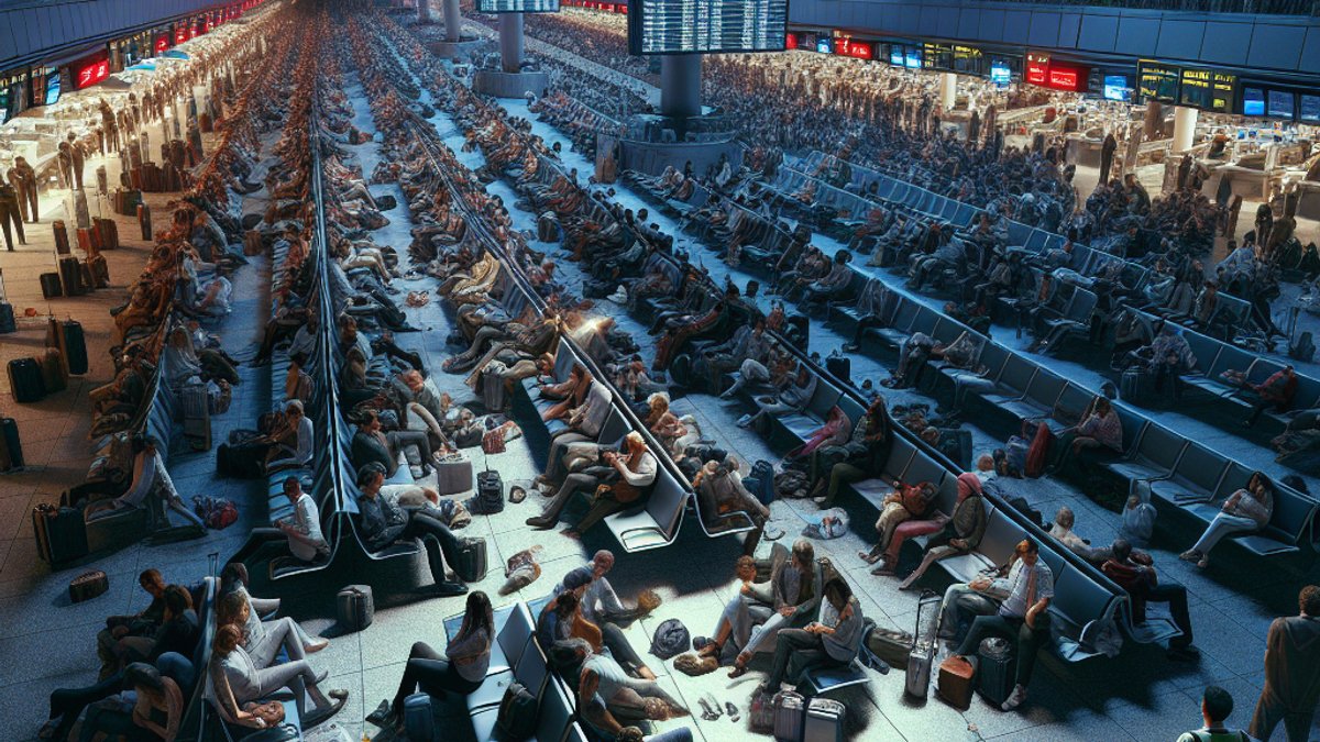 Travel Nightmare Unfolds: Over 500 Flights Delayed Across Miami, Delhi, and London, Leaving Thousands of Passengers Stranded Amidst Airport Chaos