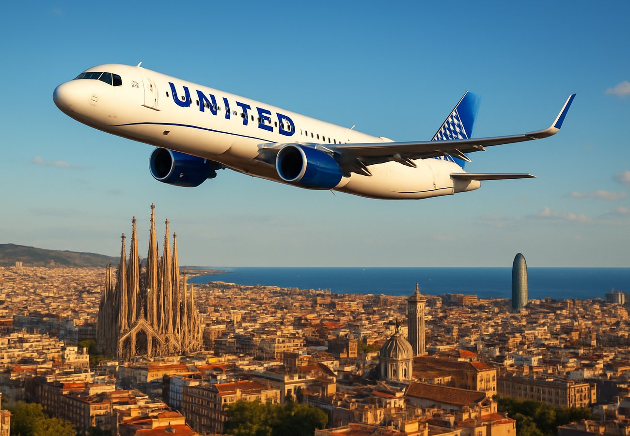 United Airlines A321XLR Replaces Boeing 757s: Direct Flights to Barcelona, Milan, Paris Launch 2026