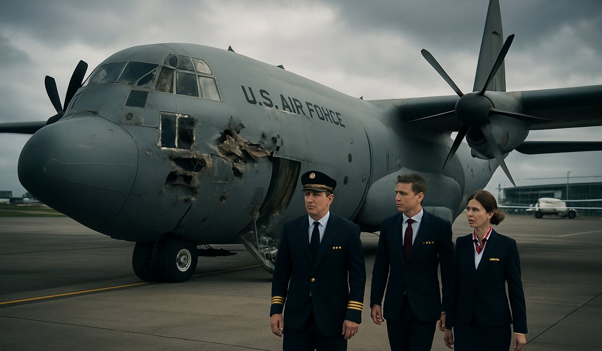 US Air Force C-130 Hercules Severely Damaged in Shocking Axe Attack at Shannon Airport