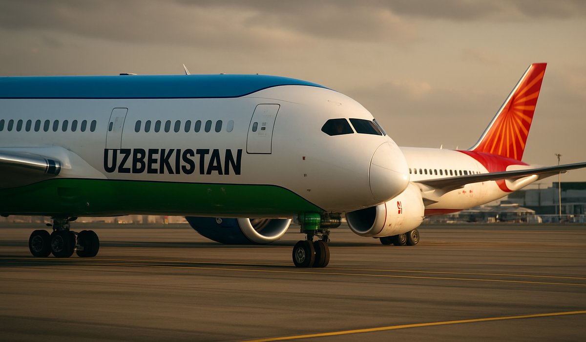 Uzbekistan Airways and Air India Execute Massive Expansion of Strategic Route Codesharing