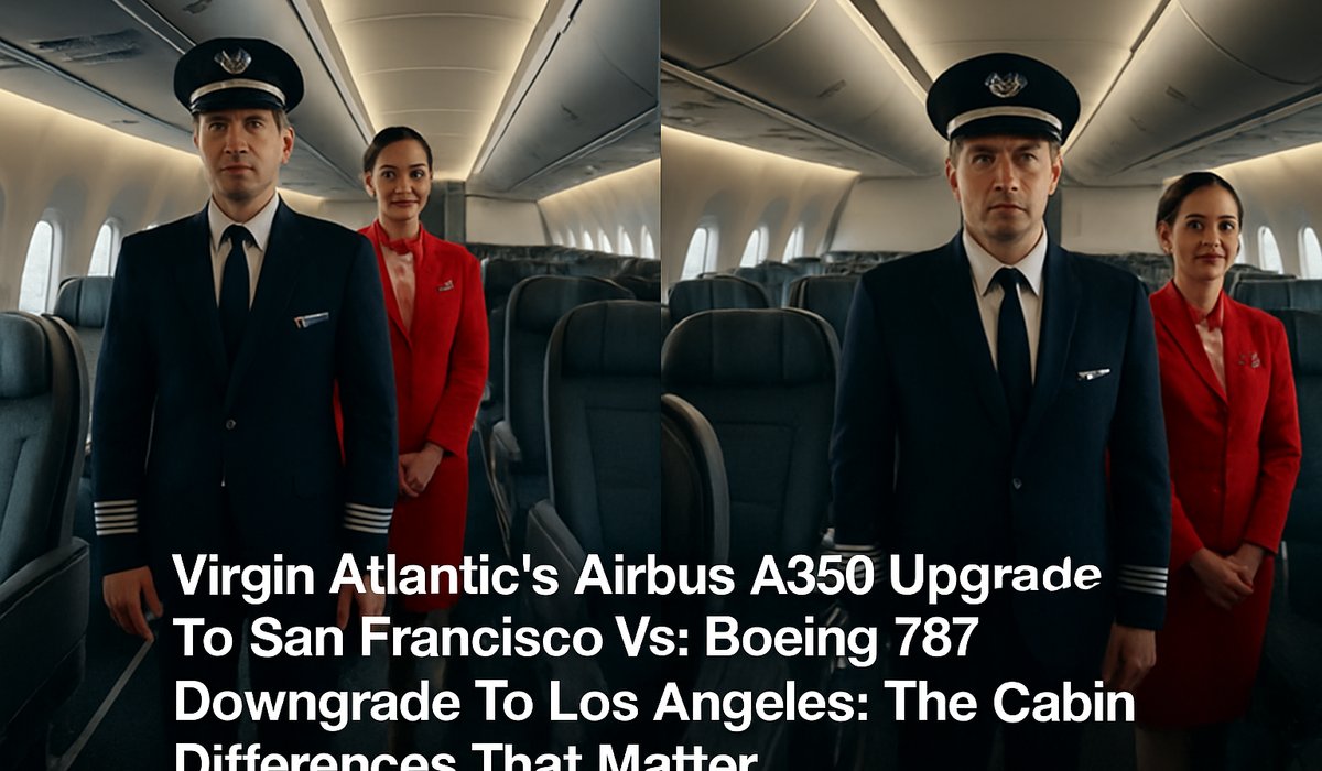 Virgin Atlantic's California Route Shuffle: San Francisco Gets Premium Upgrade While Los Angeles Faces Downgrade