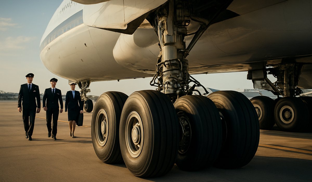 Boeing 747-8's 16-Tire Landing Gear System: Engineering Marvel Behind Aviation's Heaviest Passenger Aircraft