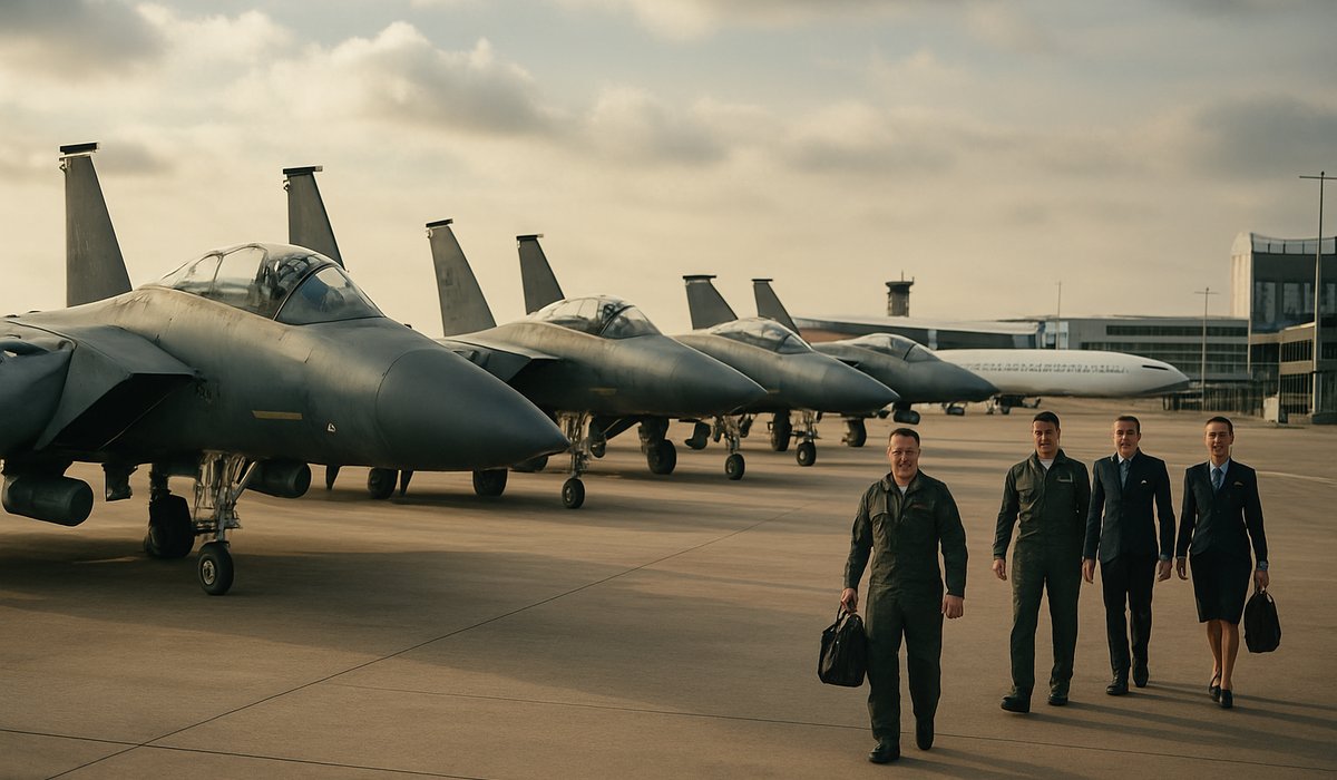 U.S. Air Force's Aging Fighter Fleet Raises Questions as Aircraft Approach Pilot Ages