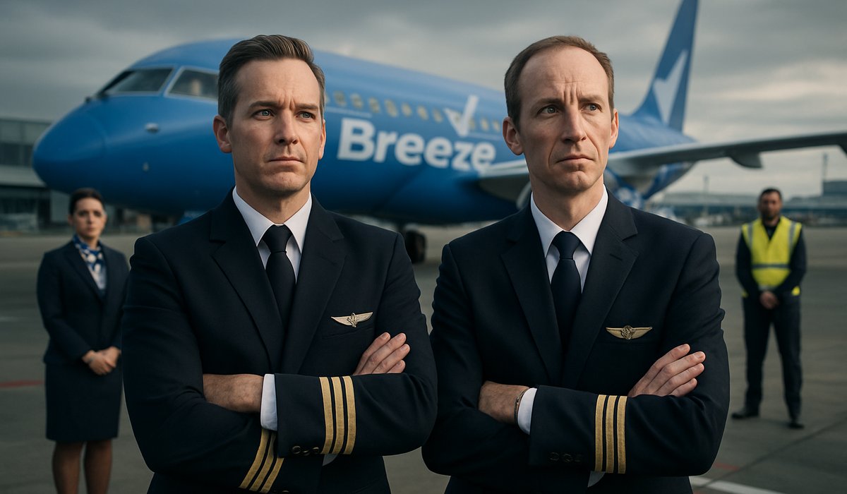 Breeze Airways Pilots Stage Protest Over Stalled Labor Deal as Five-Year Contract Deadlock Deepens