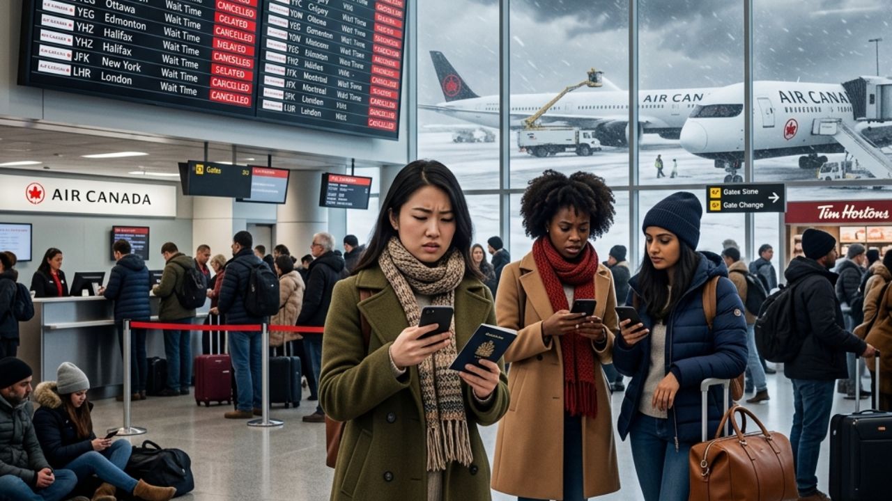 Severe Weather Triggers Massive Travel Chaos as Air Canada Suffers 34 Cancellations and 71 Delays Across Toronto, Edmonton, and Calgary: Latest Airline News
