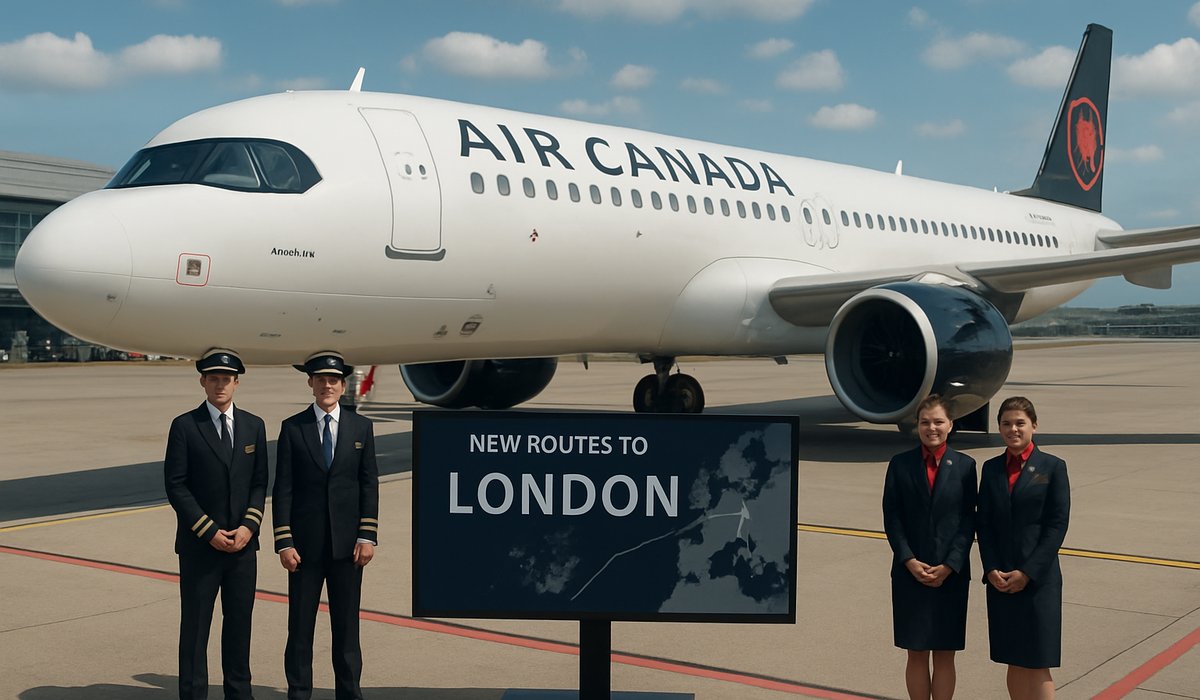 Air Canada Expands Transatlantic Network with Two Fresh Airbus A321XLR Routes to London