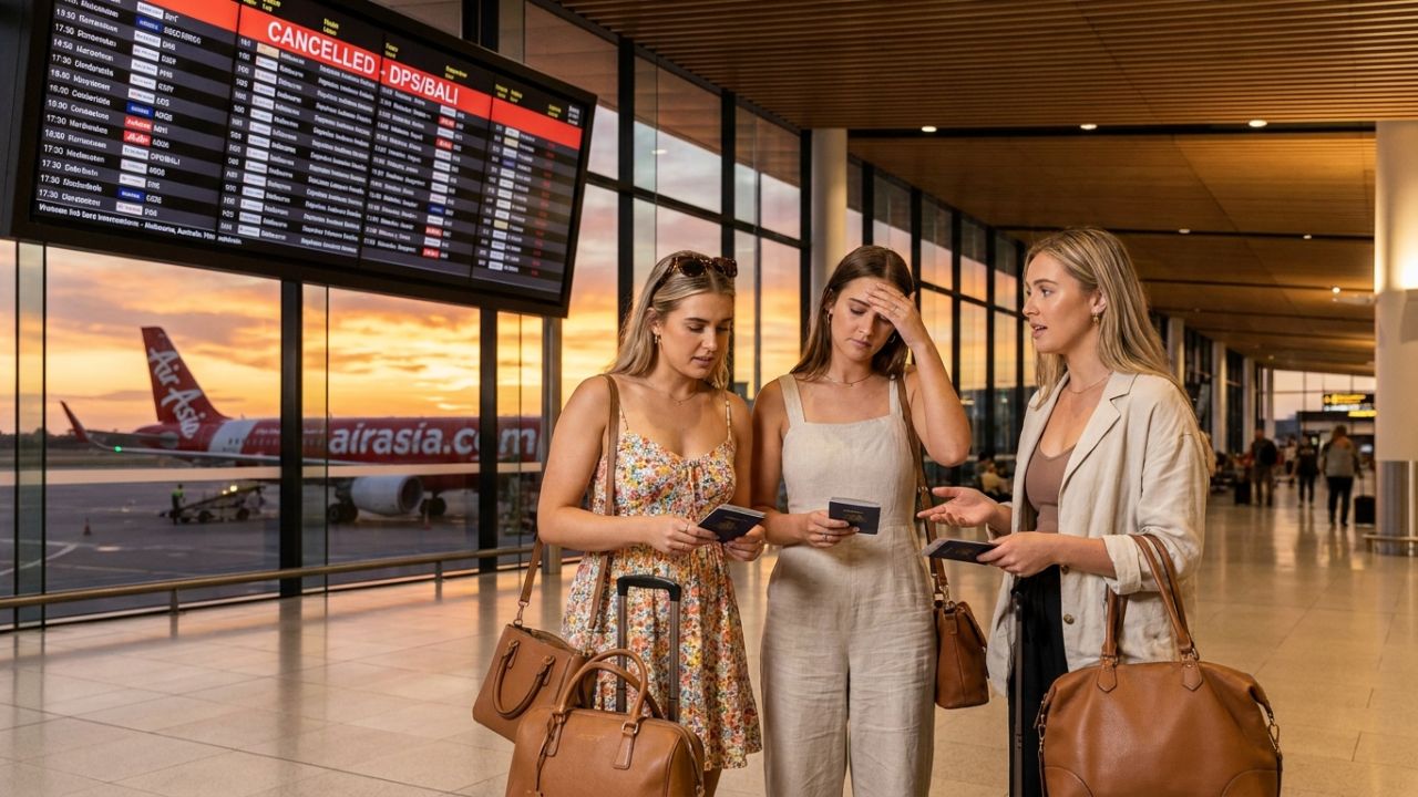 AirAsia Sparks Holiday Travel Chaos: Thousands Impacted as Carrier Abruptly Cancels Melbourne and Adelaide to Bali Flights Amid Surging Jet Fuel Costs and Aviation Updates