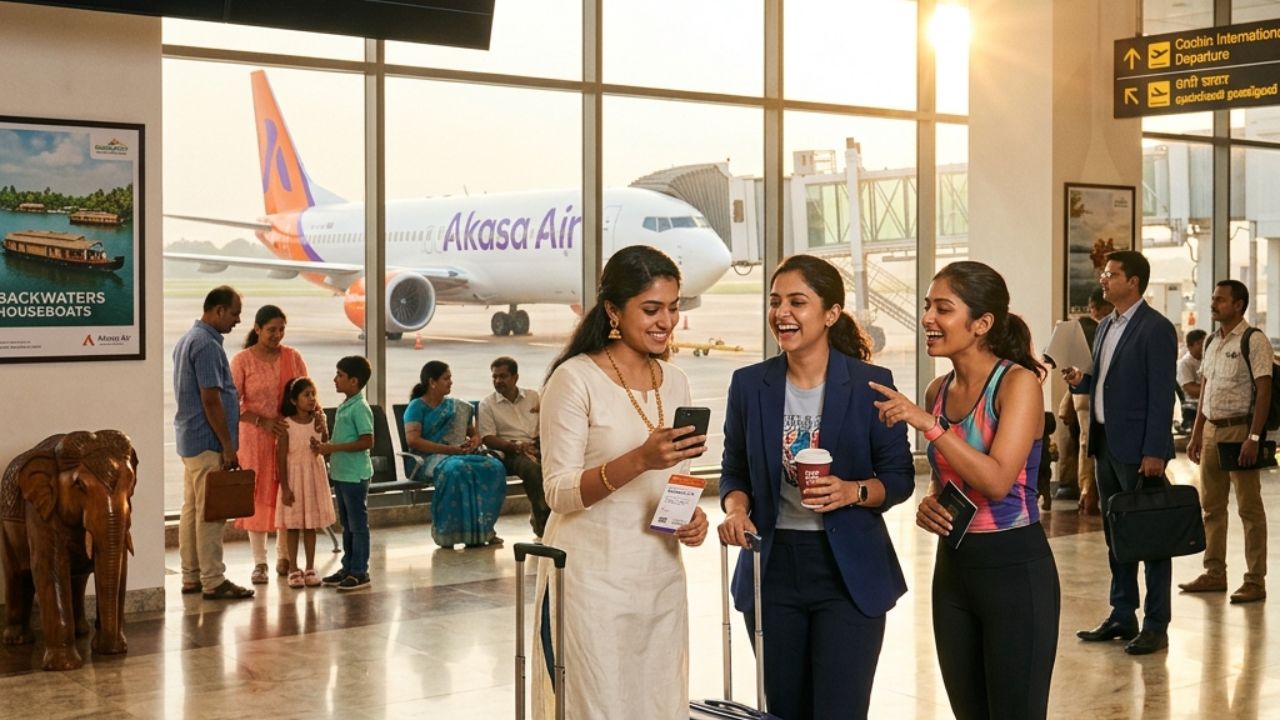 Bypassing Domestic Travel Chaos: Akasa Air Resumes Direct Flights From Kochi to Bengaluru to Shield Passengers from Regional Airport Disruptions